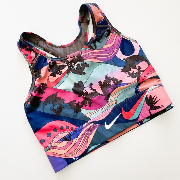 Nike Other - Nike Icon Swoosh High Neck Multi Sports Bra Tank